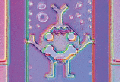 7.space invader bubbles